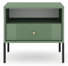 Noční stolek Iseo I 54 cm zelený