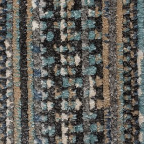 Flair Rugs, Behúň Santiago Camino Blue, 60x230, modrá, obývacia izba