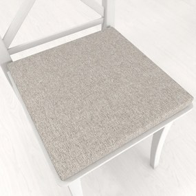 Biante Štvorcový podsedák BKT-552 Prírodná režná - 38x38x3 cm