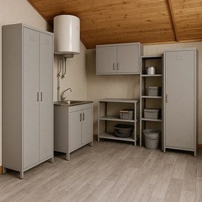 Multi-decor, PVC podlaha - lino AladinTex Štart 323 dub béžovošedý, na mieru, šíře 2m, béžová, bez podkladu, detská izba