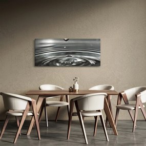 Obraz kvapky vody (120x50 cm)