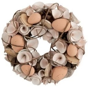 Veľkonočný veniec s vajíčkami Eggs - Ø 24 * 8 cm