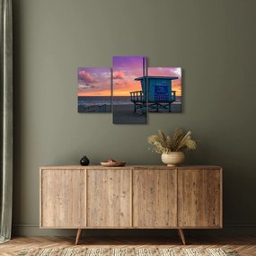 Obraz z pláže Santa Monica (90x60 cm)