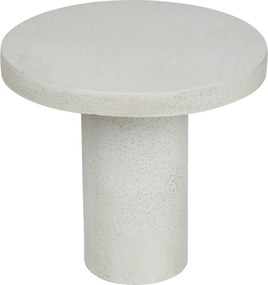PIECES Odkladací stolík 50 cm - biela