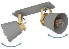 Eglo 43836 - Bodové svietidlo TWICKEN 2xE27/40W/230V