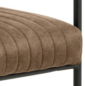 Designová jídelní židle ADELE II hnědá/černá