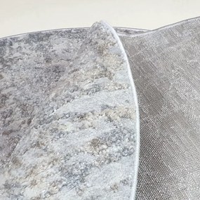 Koberec Bellavista 280-25 béžový  / sivý - kruh