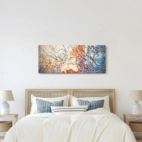 Obraz - Mozaiková abstrakcia (120x50 cm)