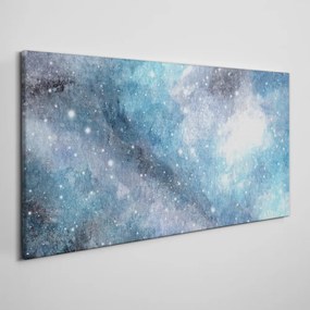 Obraz na plátne Nočná obloha galaxie hviezdy