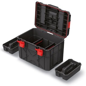 Kistenberg Kufor na náradie X BLOCK TECH čierny 546x380x407