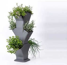 Plastia TREE - samozavlažovací vertikálny květináč