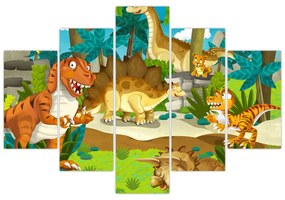 Obraz - Dinosauria (150x105 cm)