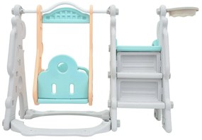 Detské ihrisko 3 v 1 s hojdačkou a šmykľavkou  ZOG.GB-008