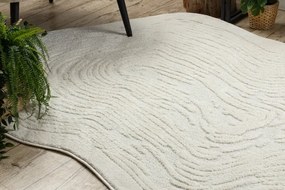 Koberec DUNE SHAPE 8058 krémový