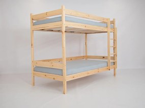 Wilsondo Poschodová posteľ s roštom Paulína 90x200 - prírodná