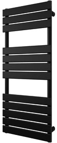 Cerano Claude, vykurovacie teleso 1200x500mm, 650W, rozteč pripojenia 450 mm, čierna matná, CER-CER-429658