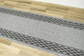 Protišmykový behúň Diamond 4023 - svetlo sivý