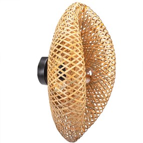 Toolight Toolight, nástenné svietidlo 1xE27 APP1331-1W, prírodná hnedá, OSW-00928