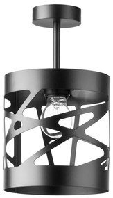 Sigma Luster na tyči MODUL FREZ 1xE27/60W/230V pr. 17,5 cm čierna SI0087