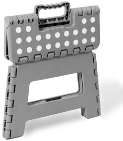 Skladacia stolička AMIGO sivá veľkosť M