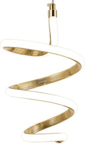 Toolight Toolight, LED závesné svietidlo 3x20W, 4000K, 4000lm, G075-3CPR, zlatá, OSW-08661
