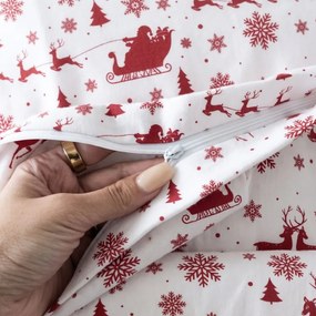 Flanelové obliečky Santa Claus EMI