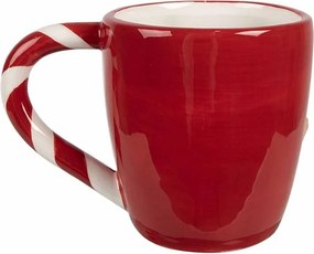 Model Car 325 Ml Red Ceramic Drinking Cup - 14*9*10 cm / 325 ml