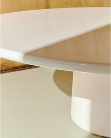 Betónový okrúhly Záhradný konferenčný stolík ø 110 cm Albanella – Kave Home