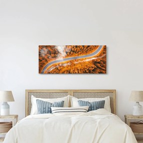 Obraz - Horská cesta (120x50 cm)