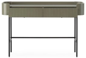 Khaki konzolový stolík 40x120 cm Willa – MOME