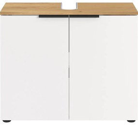 Biela skrinka pod umývadlo 60x58 cm Menen – Germania