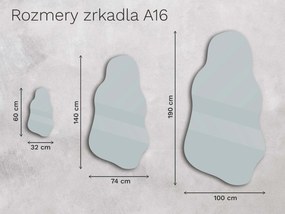 Organické LED zrkadlo do kúpeľne s osvetlením A16