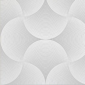 Stropné panely 3D XPS 0020, cena za kus, rozmer 50 cm x 50 cm, ORNAMENTS sivý, IMPOL TRADE
