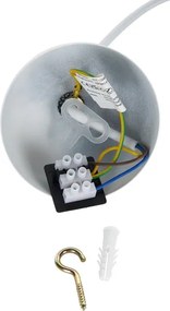 Brilagi - Závesné svietidlo na lanku WABI SABI 1xE27/40W/230V priemer 50 cm biela