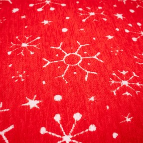 4Home Obliečka na vankúšik Snowfall in Red, 45 x 45 cm