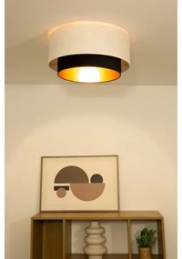 Stropné svietidlo NATIA 1xE27/60W/230V biela/čierna