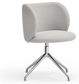 Svetlosivé čalúnené jedálenské kreslo Mogi – Teulat