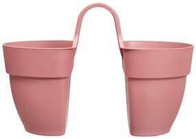 Elho Kvetináč Vibia Campana Flower Twin - dusty pink 21 cm