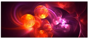 Obraz modernej abstrakcie (120x50 cm)