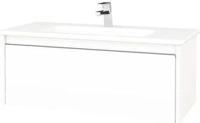 Kúpeľňová skrinka s umývadlom Dřevojas Bono 96x39 cm biela matná umývadlo Euphoria 203788