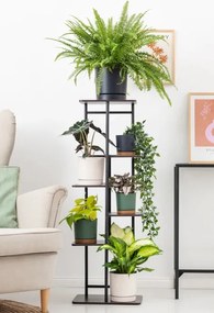 Stojan na kvety MONDO čierny