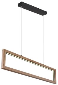 Globo 67287H - LED luster na lanku MANDERA LED/24W/230V hnedá