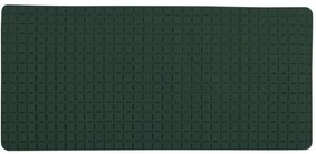 Spirella Protiskluzová podložka do vany QUADROPremium, tmavě zelená, 36 x 76 cm