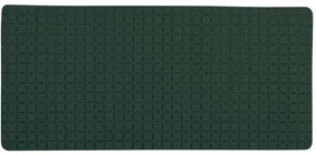 Spirella Protiskluzová podložka do vany QUADROPremium, tmavě zelená, 36 x 76 cm