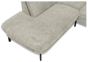 Svetlosivá rohová pohovka (ľavý roh) Gomero – Scandic