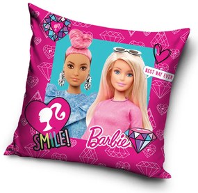 Carbotex Obliečka na vankúšik 40x40 cm - Barbie Módna ikona