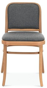 FAMEG A-811 - jedálenská stolička Farba dreva: buk štandard, Čalúnenie: koža L2
