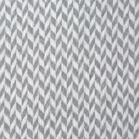 Deka AKRYL so strapcami, oceľová / biela