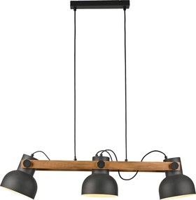 XXXLutz ZÁVESNÉ SVIETIDLO, 96/16,6/120 cm - Interiérové svietidlá - 006930067601