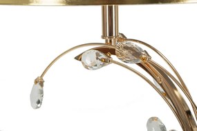 Stolná lampa Bruxelles 65 cm čierno-zlatá